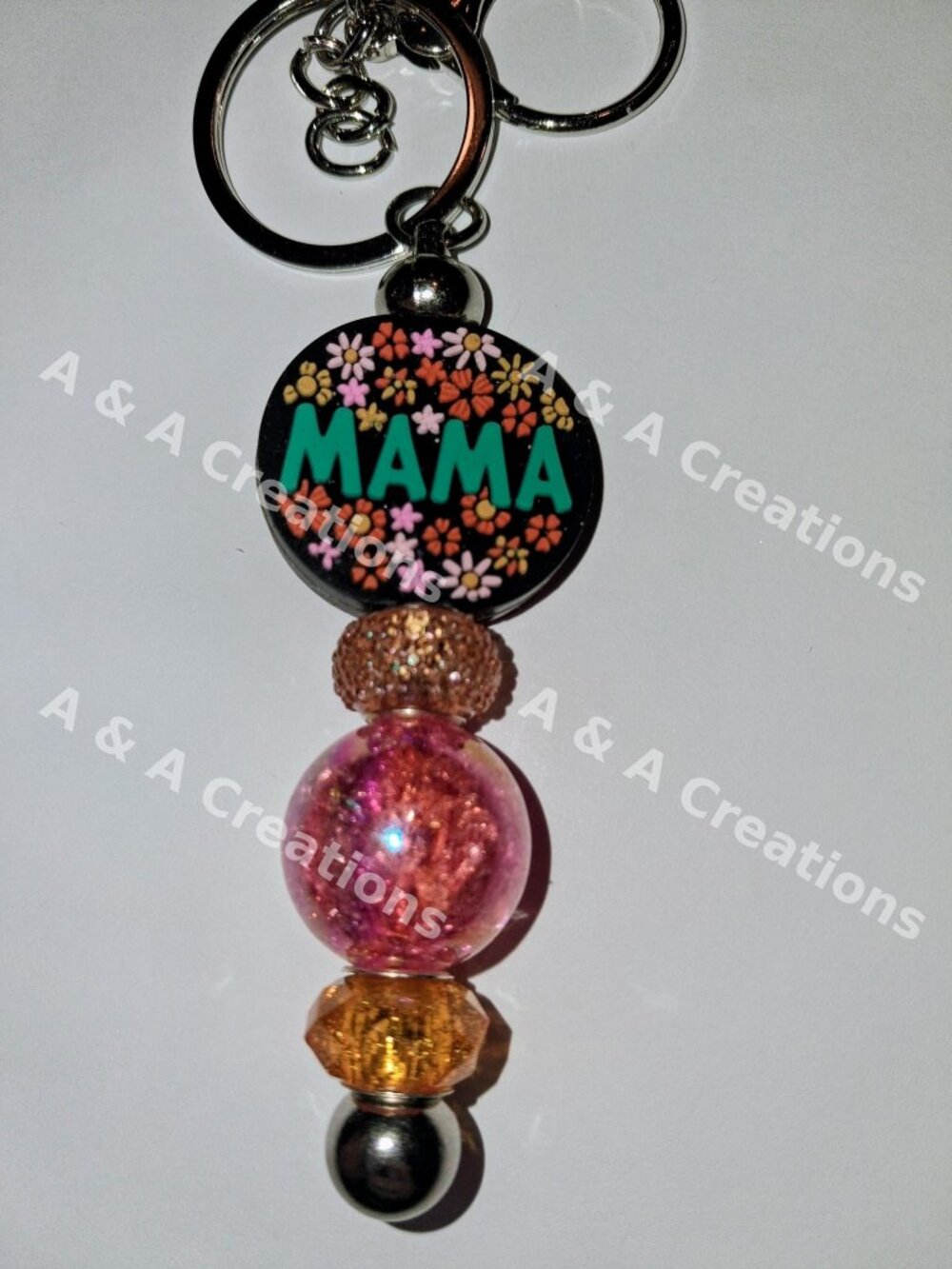 FLORAL MAMA - KEYCHAIN